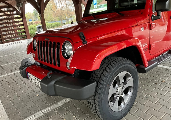 Jeep Wrangler cena 119000 przebieg: 72000, rok produkcji 2016 z Poznań małe 742